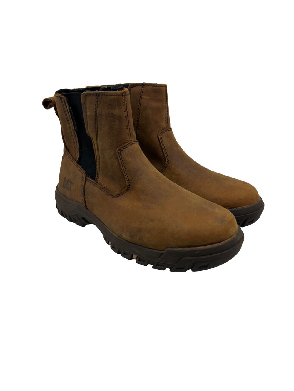 Caterpillar Women's Abbey Steel Toe Slip-On Work Boots P310912 Butterscotch 7M